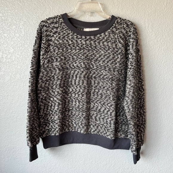 NWT - LOFT size M bloucle grey sweatshirt/ sweater - Picture 1 of 9